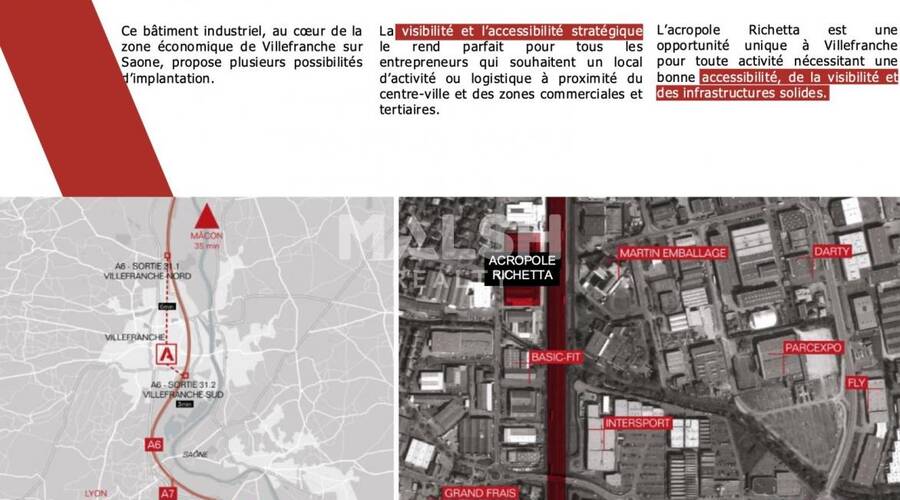 REXIM - Local d'activités - Rhône - Villefranche-sur-Saône - 6