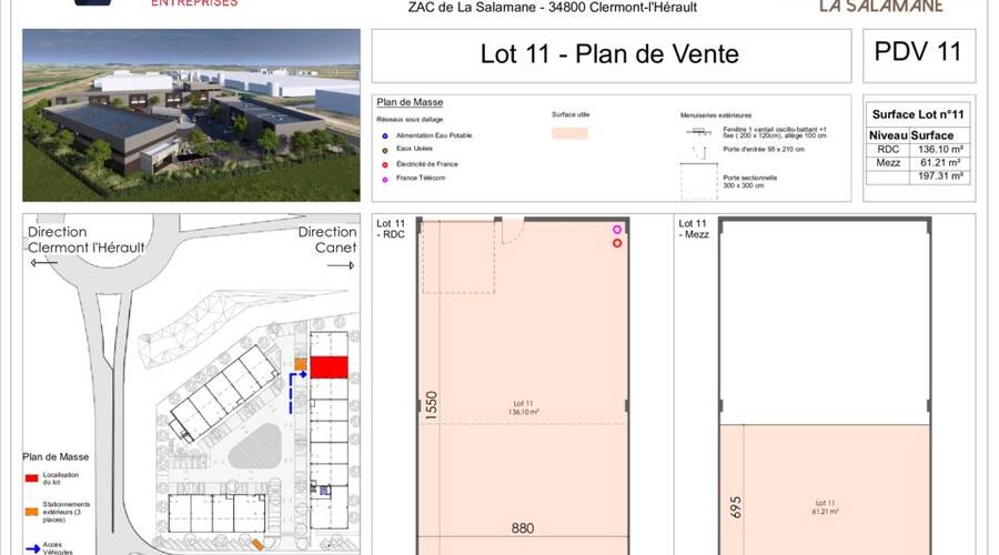 REXIM - Local d'activités - Hérault - Aspiran - 24