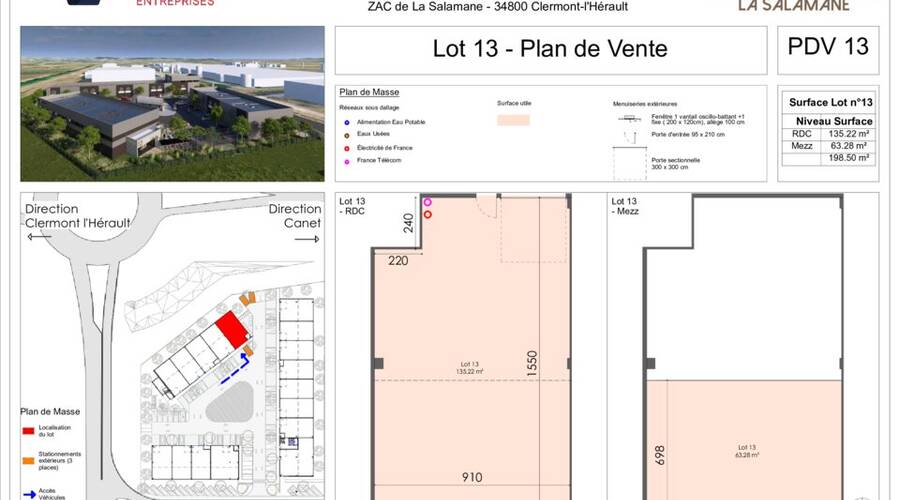 REXIM - Local d'activités - Hérault - Aspiran - 26