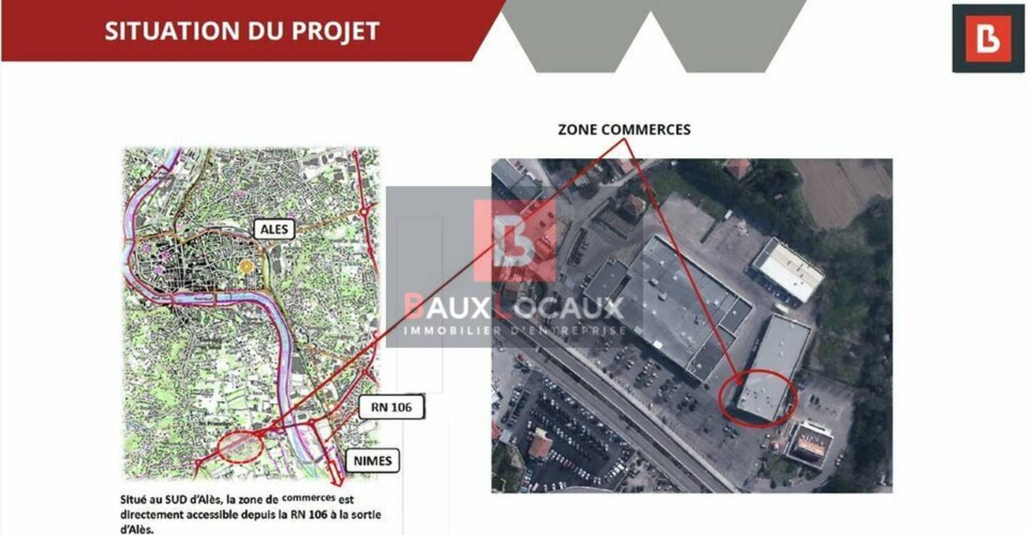 REXIM - Local commercial - Gard - Alès - 2