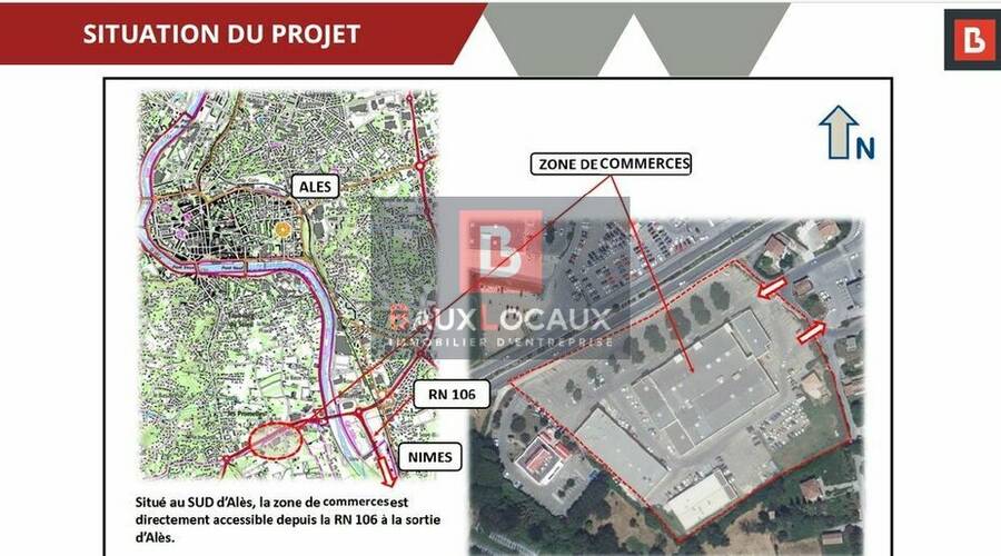 REXIM - Local commercial - Gard - Alès - 2