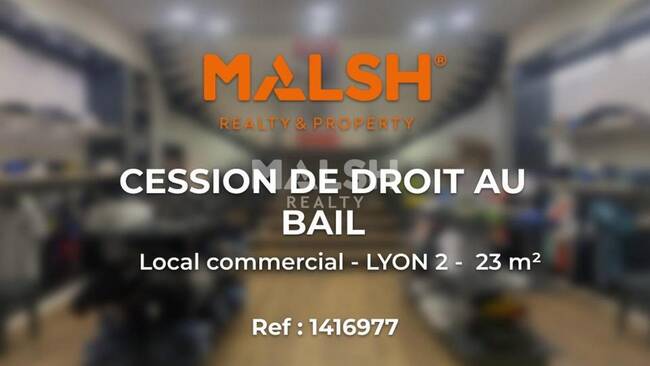 REXIM - Local commercial - Rhône - Lyon - 1
