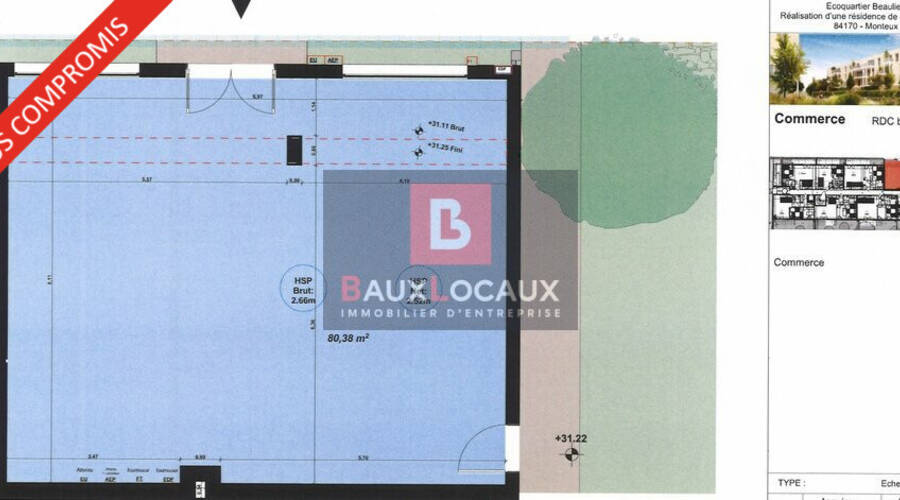 REXIM - Local commercial - Vaucluse - Monteux - 1