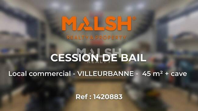 REXIM - Local commercial - Rhône - Villeurbanne - 1