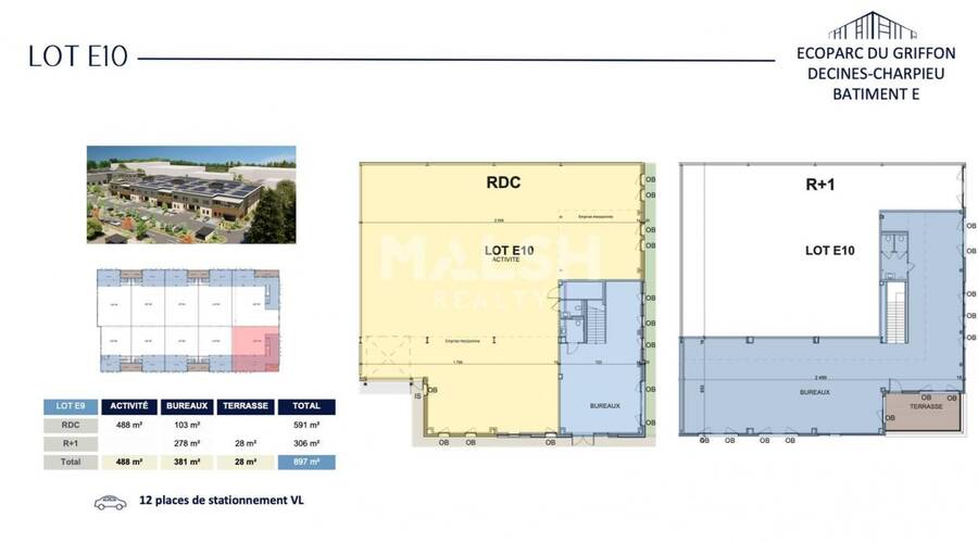 REXIM - Local d'activités - Rhône - Décines-Charpieu - 31