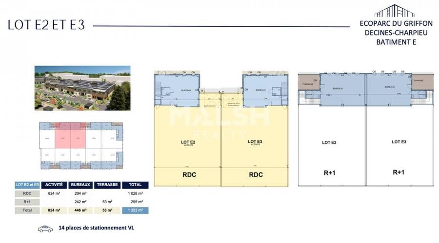 REXIM - Local d'activités - Rhône - Décines-Charpieu - 30