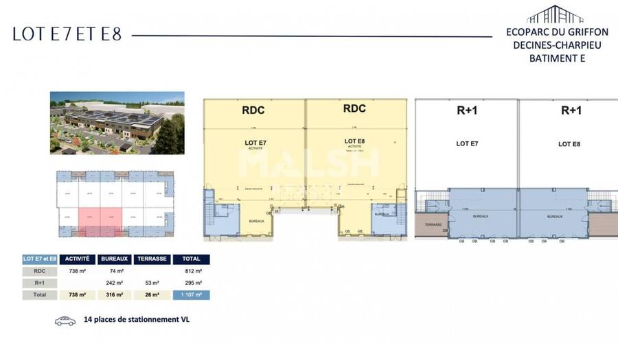 REXIM - Local d'activités - Rhône - Décines-Charpieu - 34
