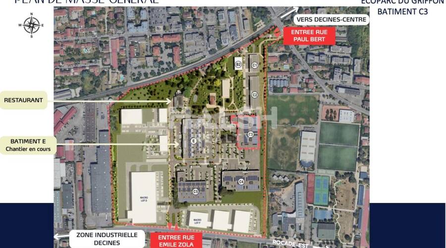 REXIM - Local d'activités - Rhône - Décines-Charpieu - 45