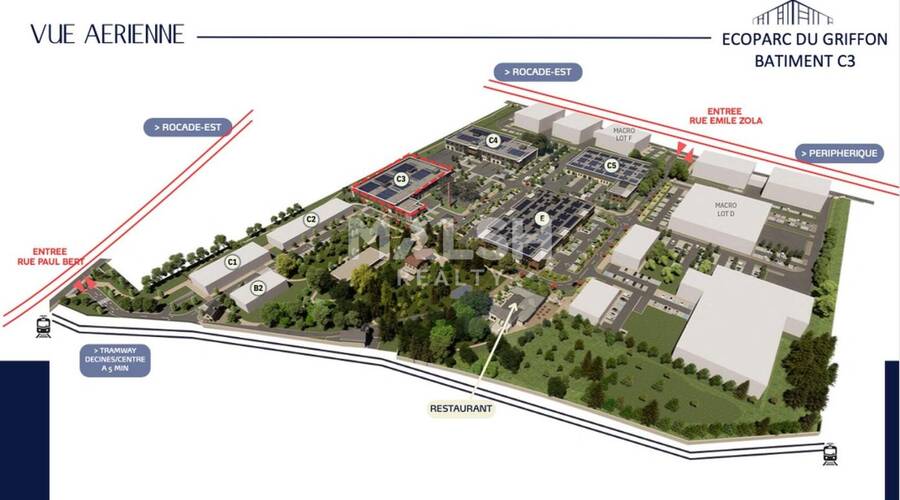REXIM - Local d'activités - Rhône - Décines-Charpieu - 46