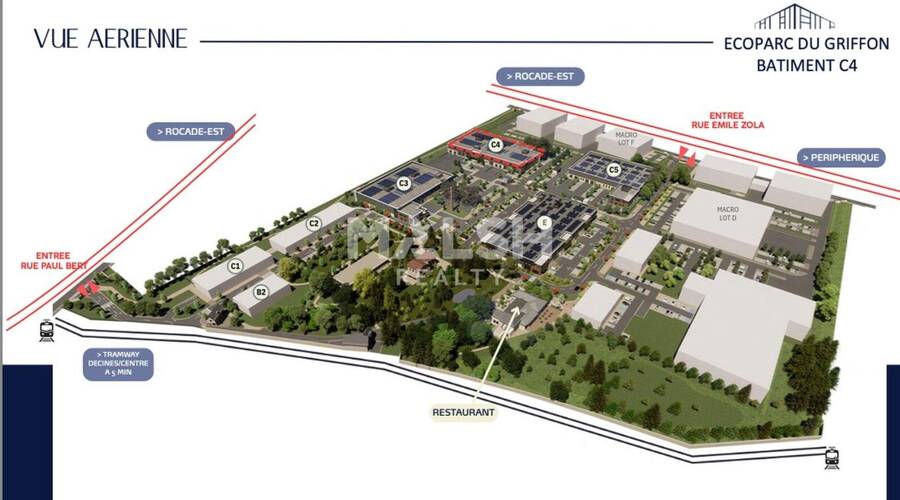 REXIM - Local d'activités - Rhône - Décines-Charpieu - 53
