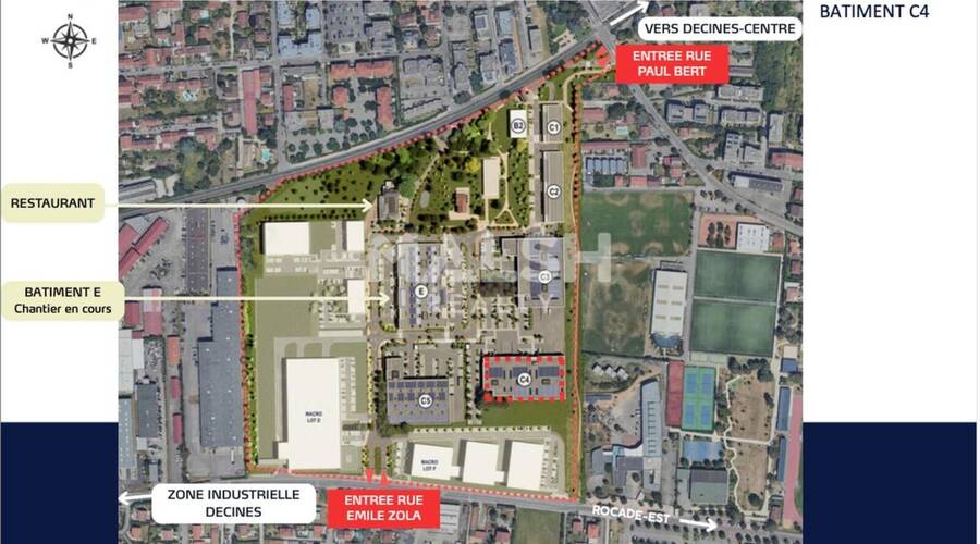 REXIM - Local d'activités - Rhône - Décines-Charpieu - 54
