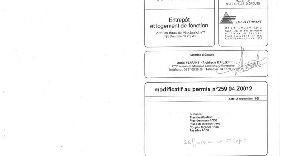 REXIM - Local d'activités - Hérault - Saint-Georges-d'Orques - 13