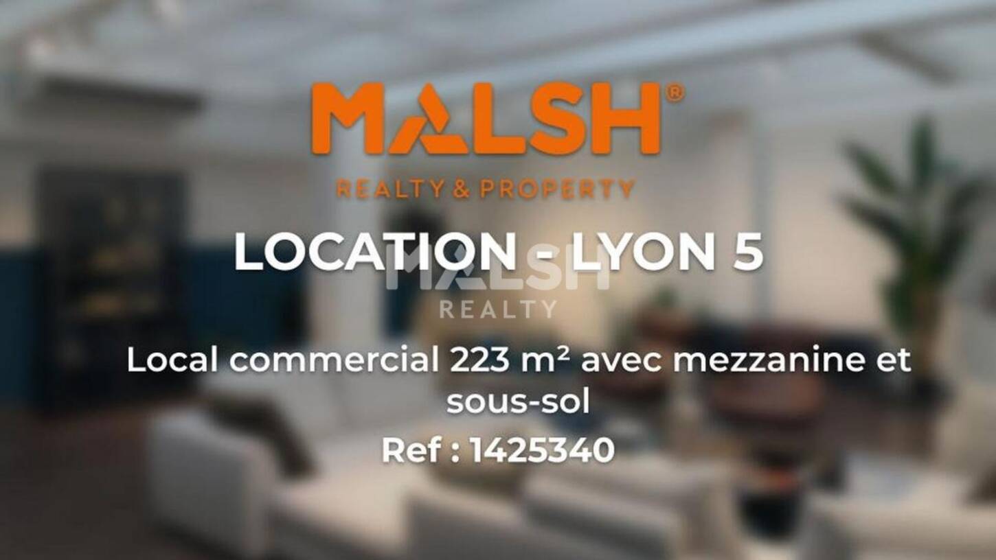 REXIM - Local commercial - Rhône - Lyon - 2