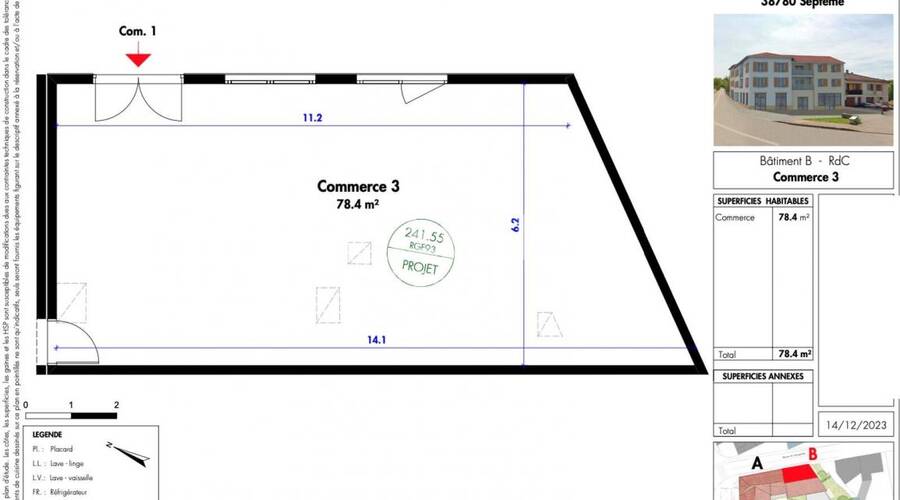 REXIM - Local commercial - Isère - Septème - 6