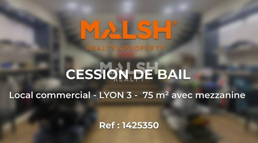 REXIM - Local commercial - Rhône - Lyon - 11