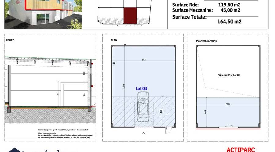 REXIM - Local d'activités - Hérault - Castries - 11