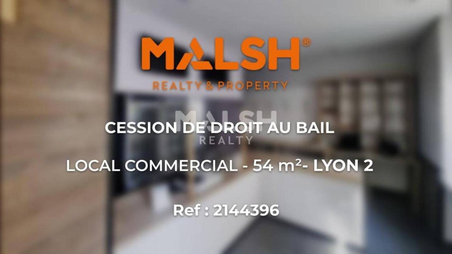 REXIM - Local commercial - Rhône - Lyon - 2