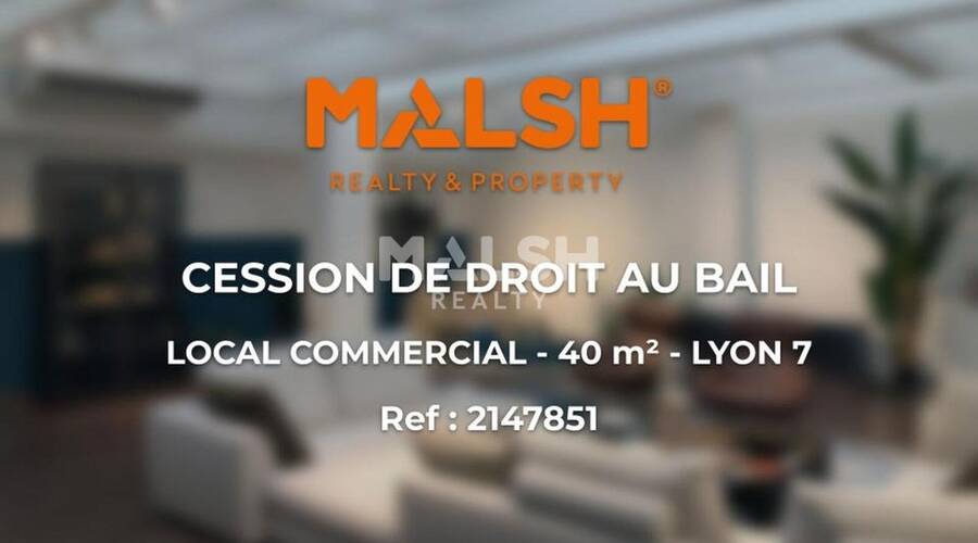 REXIM - Local commercial - Rhône - Lyon - 1
