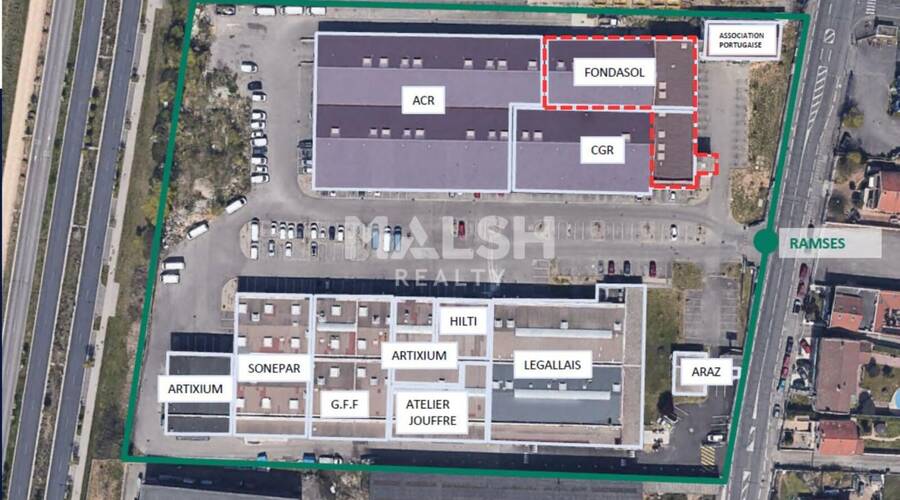 REXIM - Local d'activités - Rhône - Vaulx-en-Velin - 44