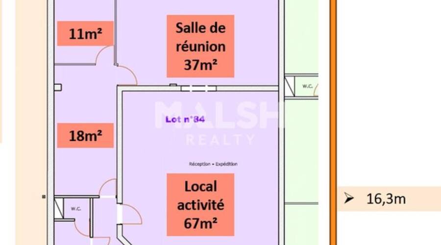 REXIM - Local d'activités - Rhône - Villeurbanne - 15