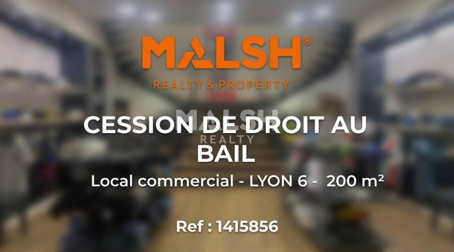 REXIM - Local commercial - Rhône - Lyon - 1