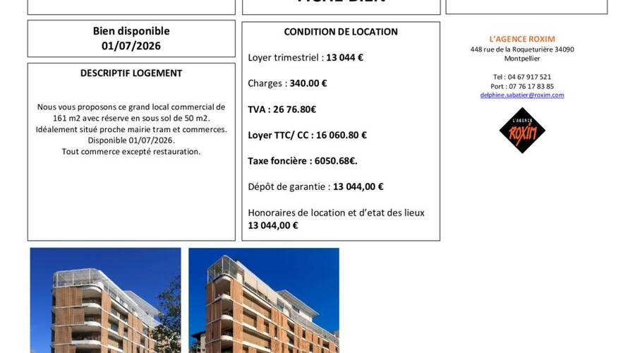 REXIM - Local commercial - Hérault - Montpellier - 5