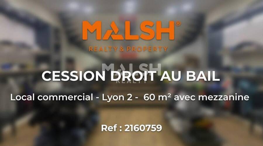 REXIM - Local commercial - Rhône - Lyon - 1