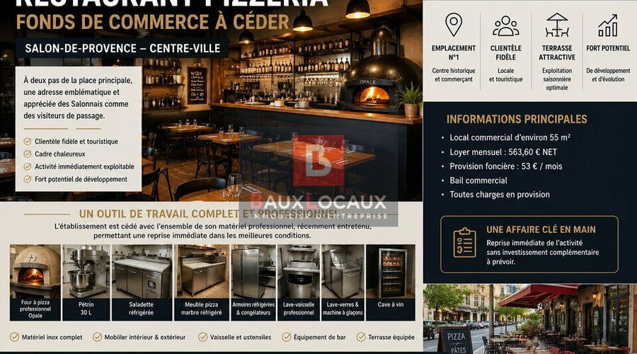 REXIM - Local commercial - Bouches-du-Rhône - Salon-de-Provence - 1