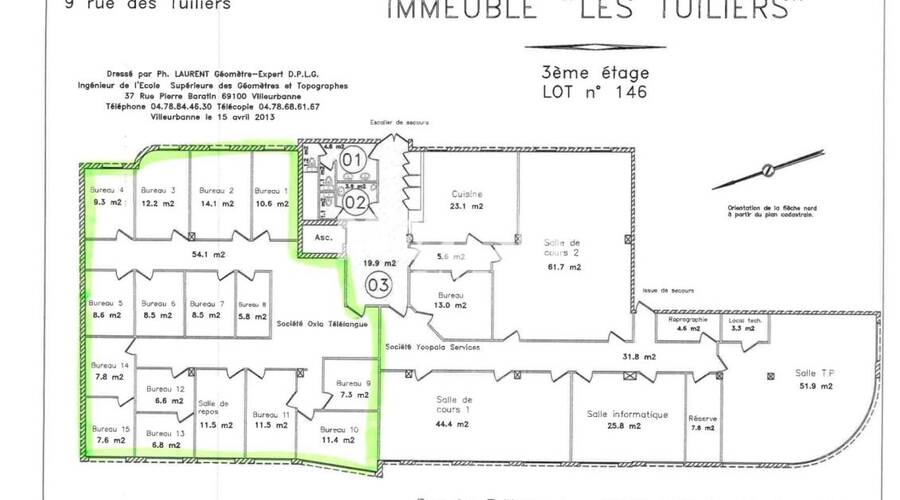 REXIM - Bureau - Rhône - Lyon - 27