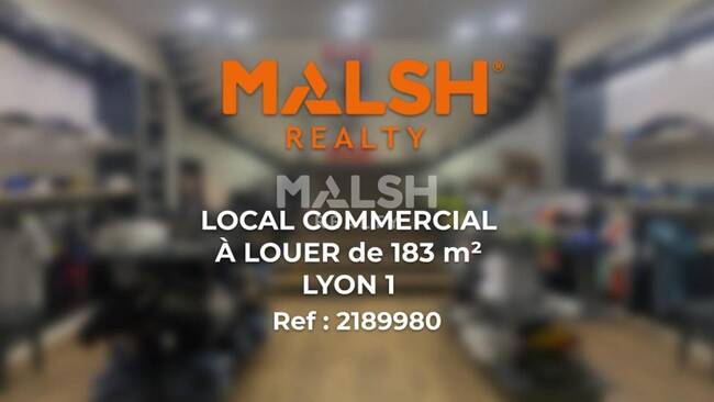 REXIM - Local commercial - Rhône - Lyon - 1