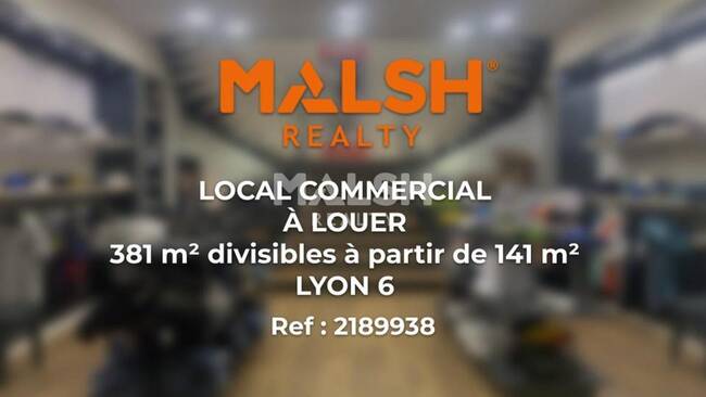 REXIM - Local commercial - Rhône - Lyon - 1