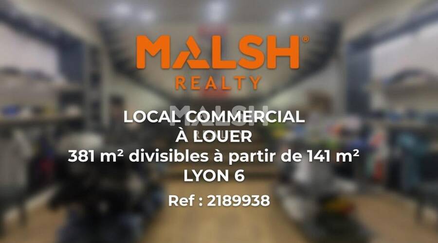 REXIM - Local commercial - Rhône - Lyon - 1