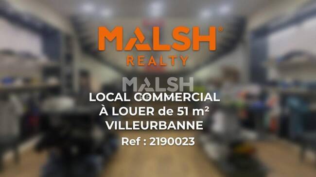 REXIM - Local commercial - Rhône - Villeurbanne - 1