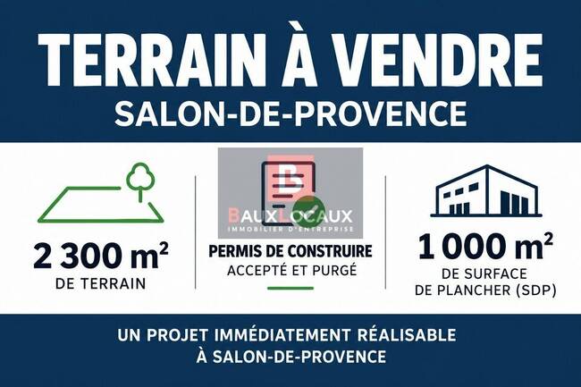 REXIM - Terrain - Bouches-du-Rhône - Salon-de-Provence - 1