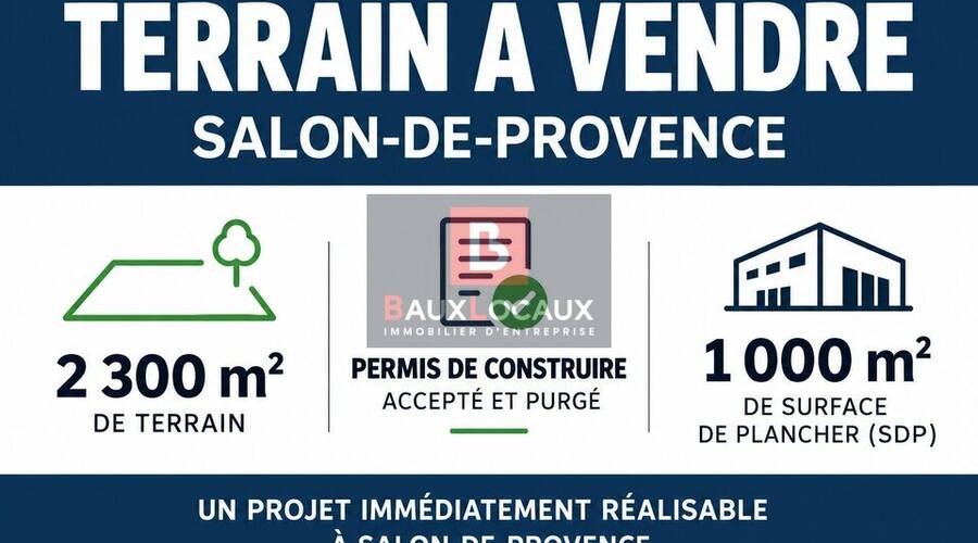 REXIM - Terrain - Bouches-du-Rhône - Salon-de-Provence - 1