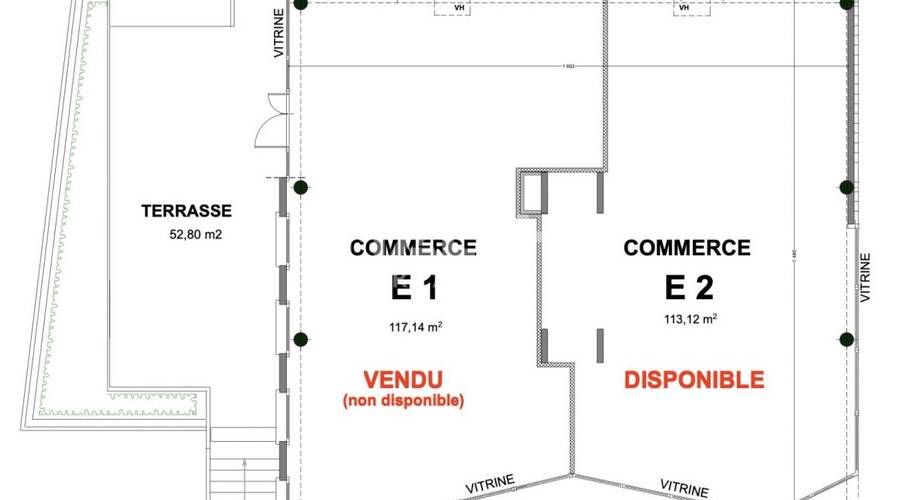 REXIM - Local commercial - Rhône - Genas - 1