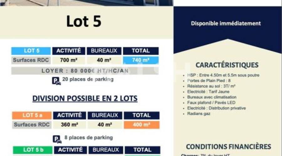 REXIM - Local d'activités - Rhône - Vénissieux - 12