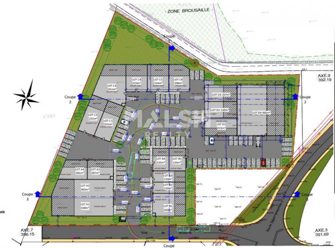 REXIM - Local d'activités - Isère - Aoste - 3
