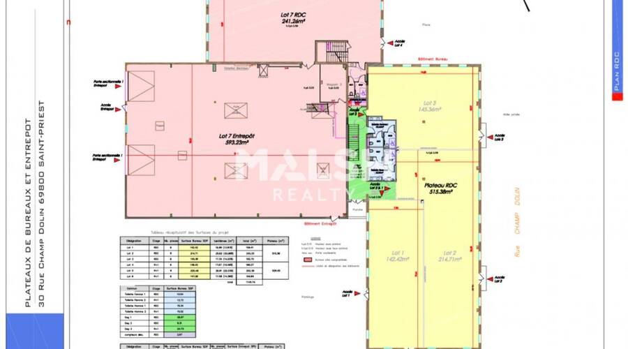 REXIM - Bureau - Rhône - Saint-Priest - 3