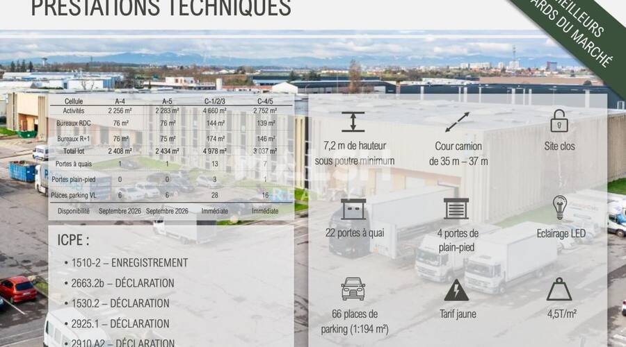 REXIM - Local d'activités - Rhône - Corbas - 12