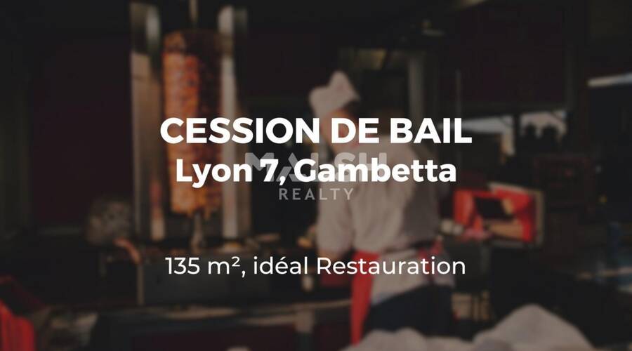 REXIM - Local commercial - Rhône - Lyon - 1